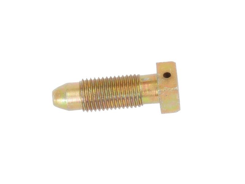 Clutch fork, locking srew