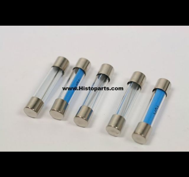Glas zekering set 25A
