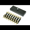 Fuse box, 8 pole. with flat terminal mounting Histoparts