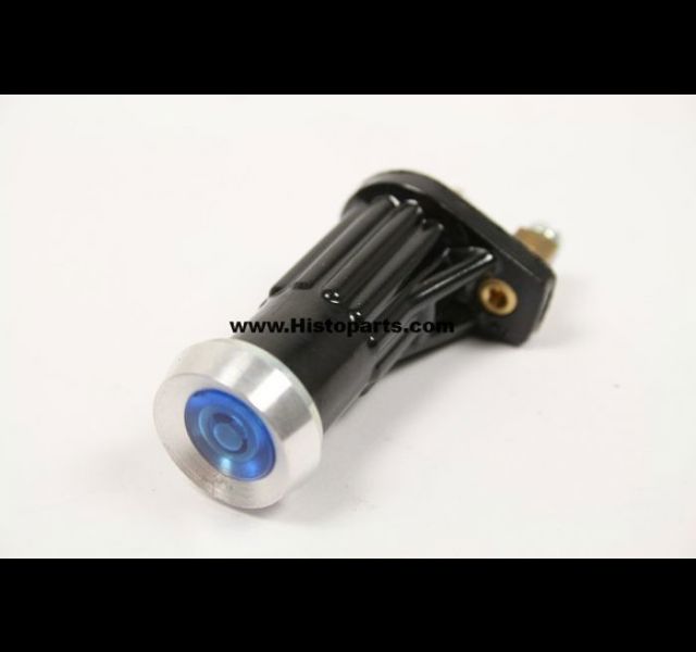 Dashboard warning light, Blue. (1)