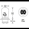 Bulb 12V 50/40W P36D T28- Single Histoparts