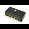 Fuse box, 6 pole. with flat terminal mounting