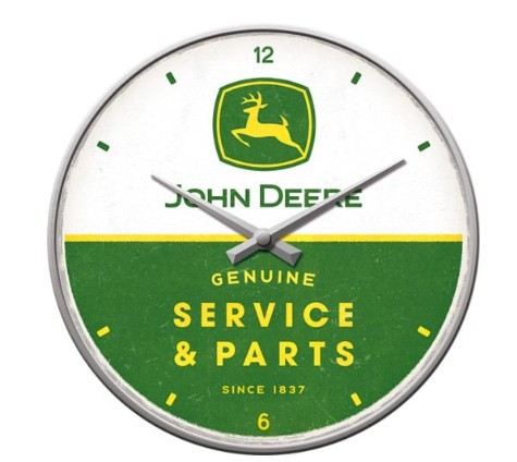 John Deere, neon klok