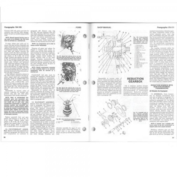 Ford werkplaatboek Histoparts