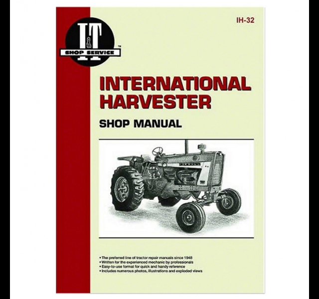 Workshop manual. International 706 tru 2806