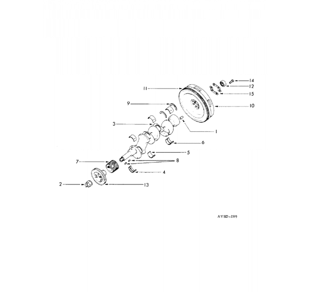 Hoofdlagerset Farmall FCD Histoparts
