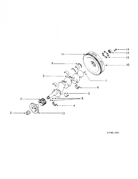 Hoofdlagerset Farmall FCD Histoparts