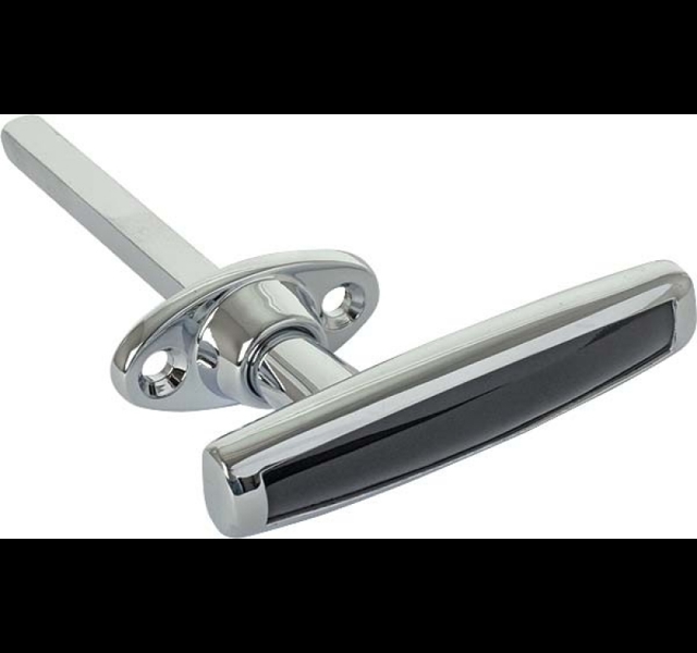 Closed car door handle