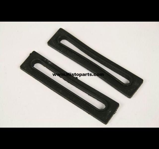 Deur hendel, anti rammel rubber set
