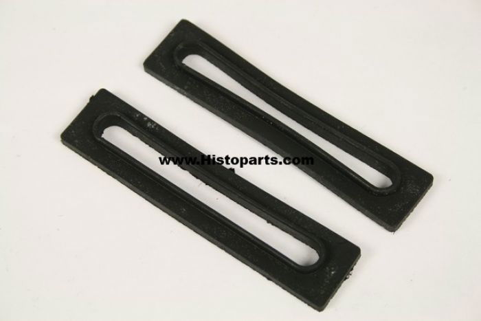 Deur hendel, anti rammel rubber set
