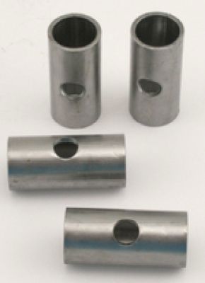 Set of steel bushings front axle spring and perch.