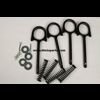 Motorkap haken set. Ford 1917-27