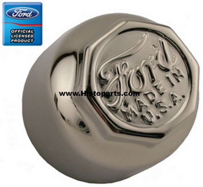 Nickel hub cap. T-Ford
