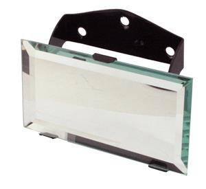 Closed car rear view mirror