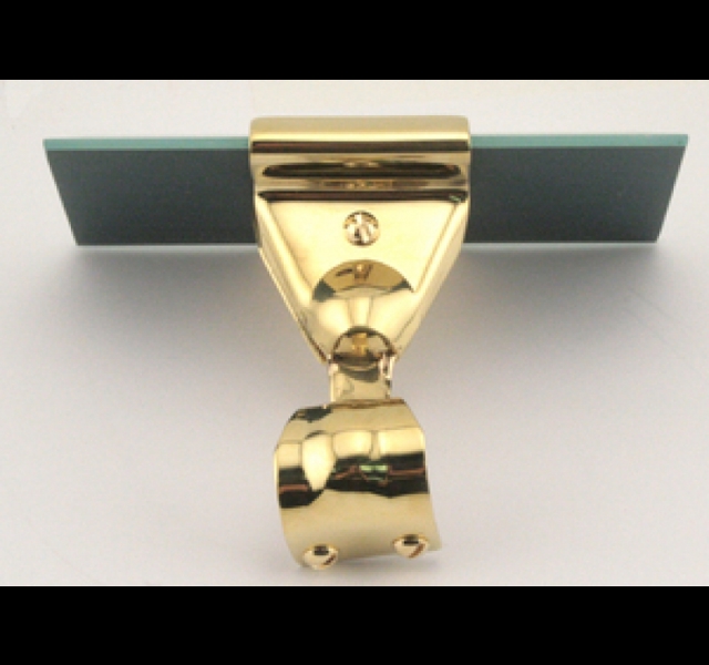 Brass rear view mirror Histoparts