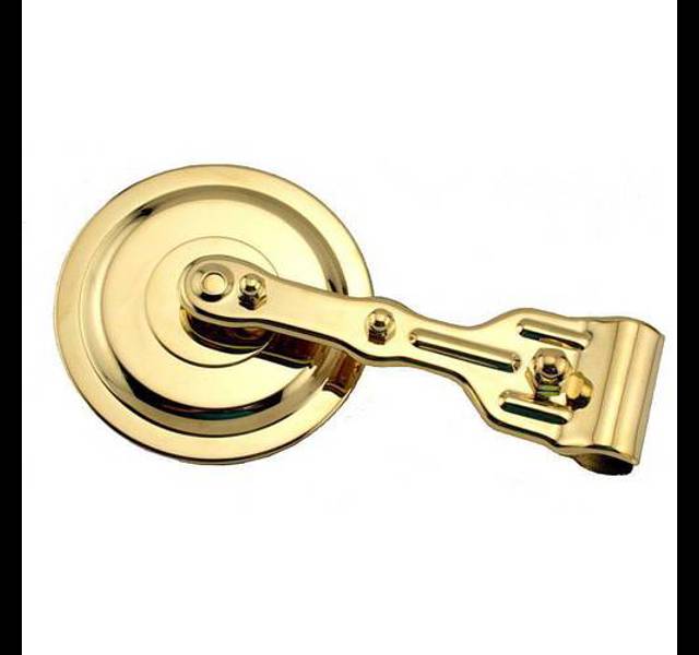 Side view mirror with brass clamp Histoparts
