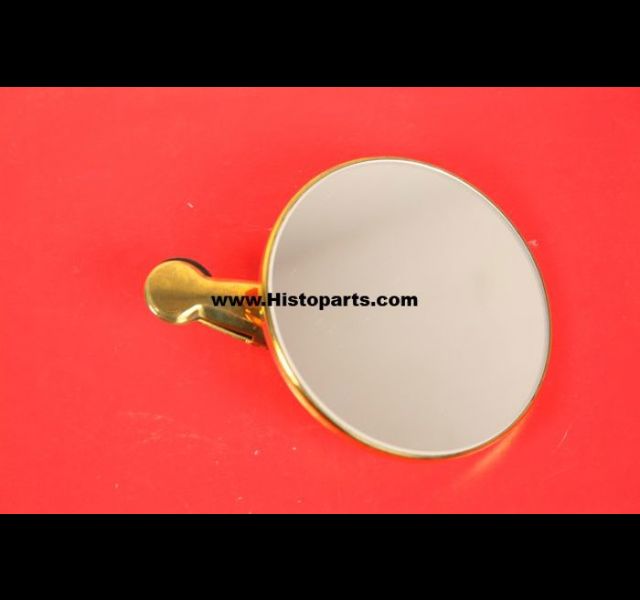 Mirror, fits side windshield glass