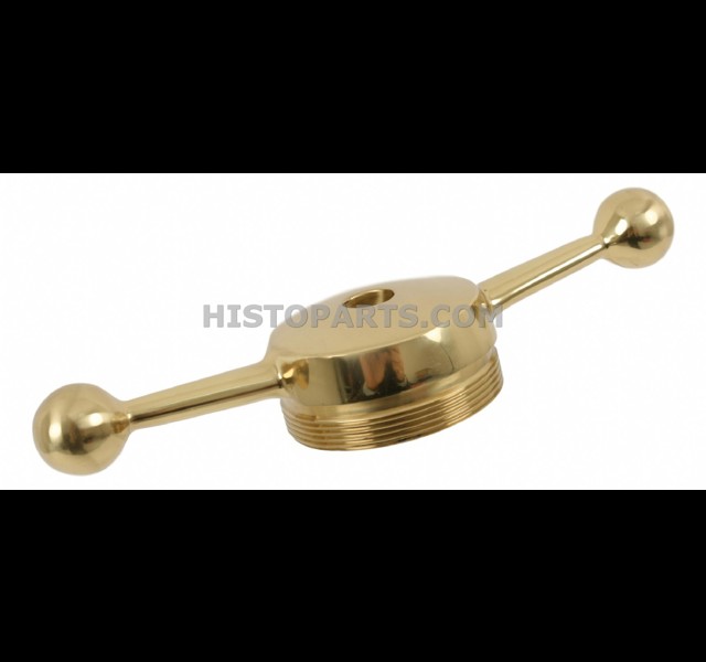 Radiatorcap "Dogbone" brass