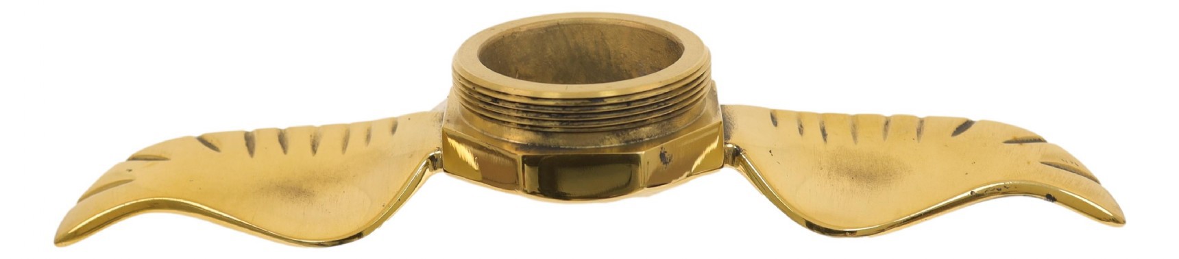 Radiatorcap "Gull wing" brass Histoparts