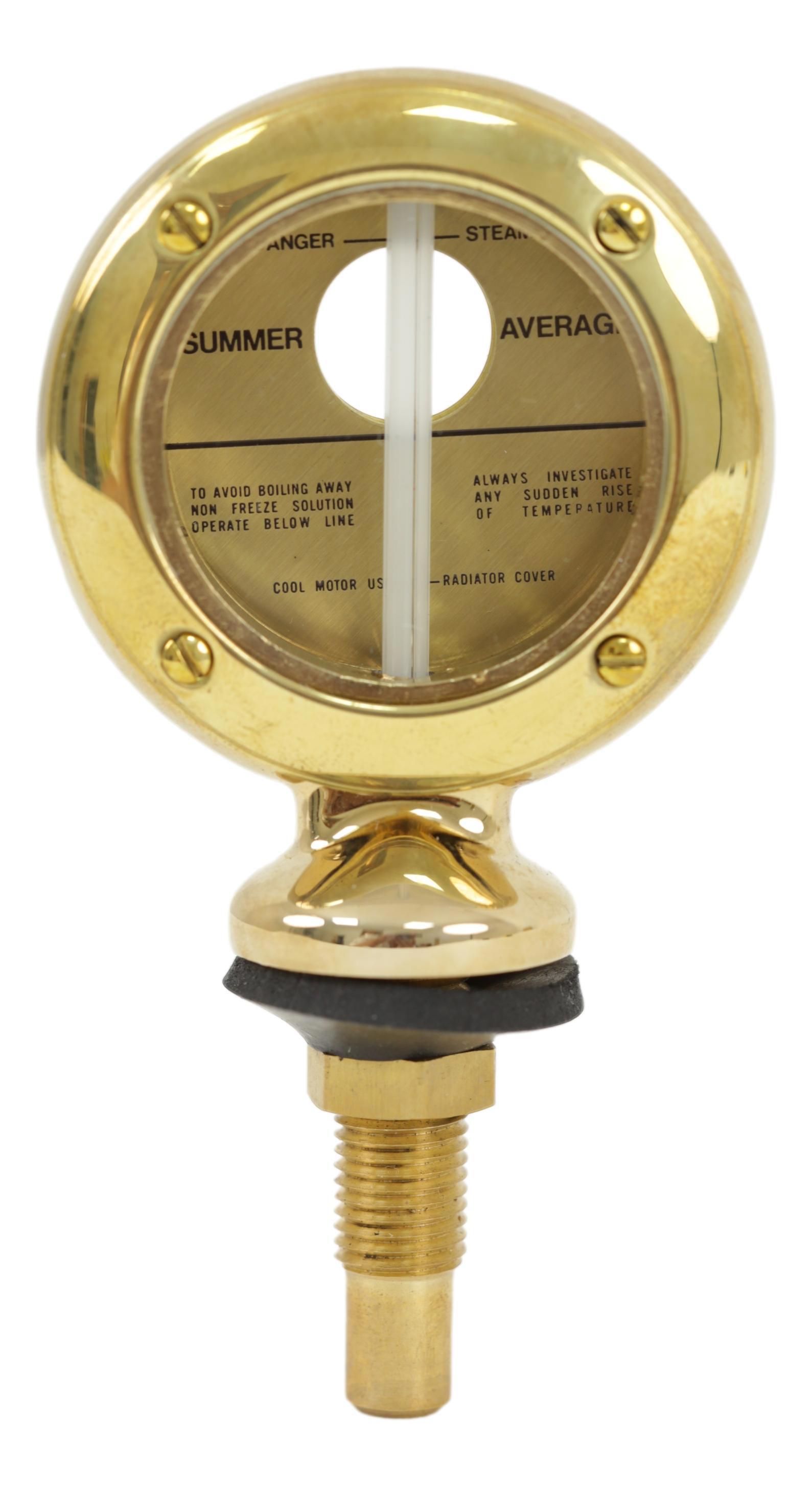 Messing Boyce Motometer temperatuurmeter