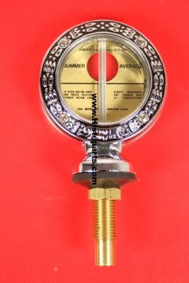 Chromen Boyce Motormeter temperatuurmeter