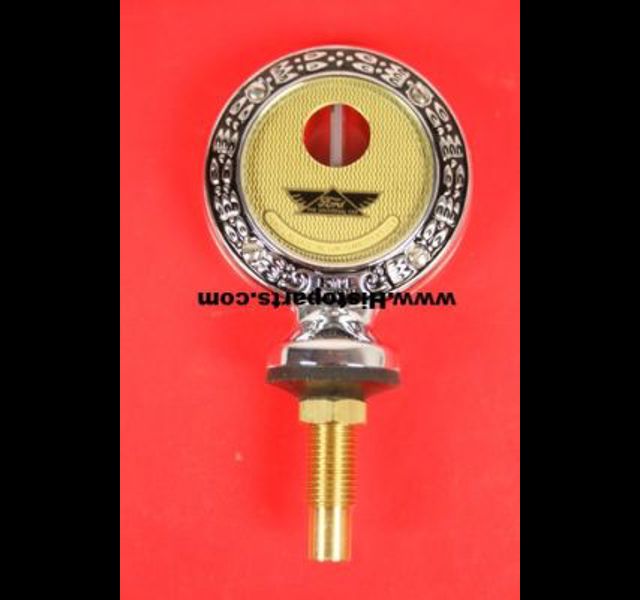 Chromen Boyce Motormeter temperatuurmeter Histoparts