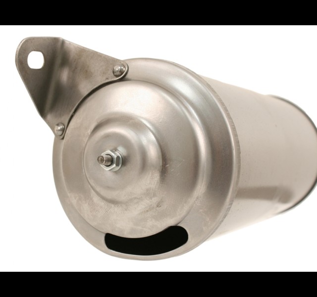 Steel end muffler. Model T Histoparts