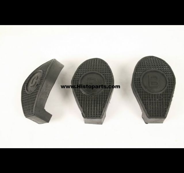 Pedal pad set.
