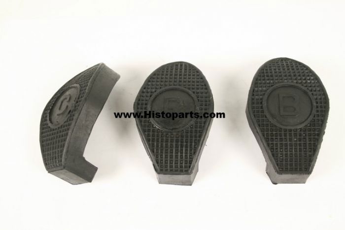 Pedal pad set.