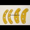 Startmotor koolborstel isolatieplaat. T-Ford