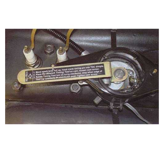 Distributor timing wrench, A-Ford Histoparts