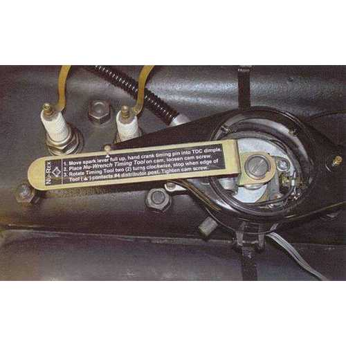 Distributor timing wrench, A-Ford Histoparts