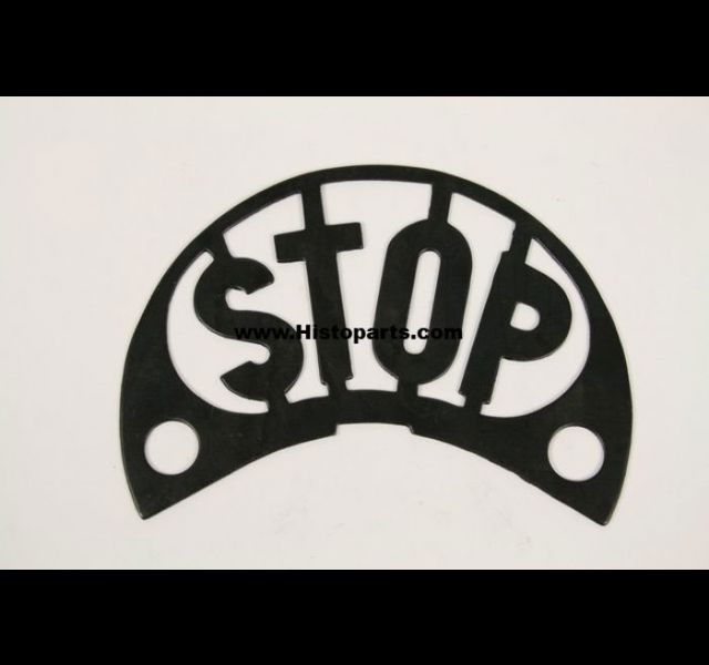 STOP face plate. A-Ford