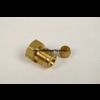 Fuel line fitting, A-Ford.
