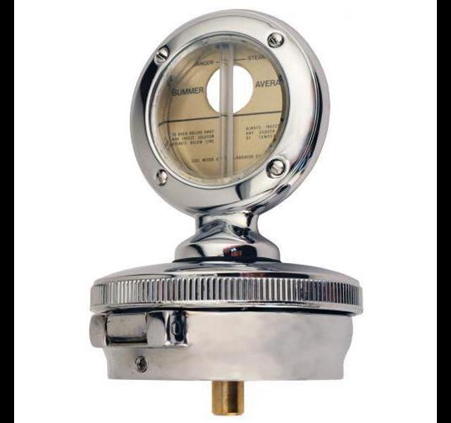 Radiateurdop met Moto Meter temperatuurmeter. A-Ford Histoparts