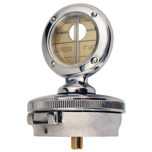 Radiator cap with Moto Meter gauge Histoparts