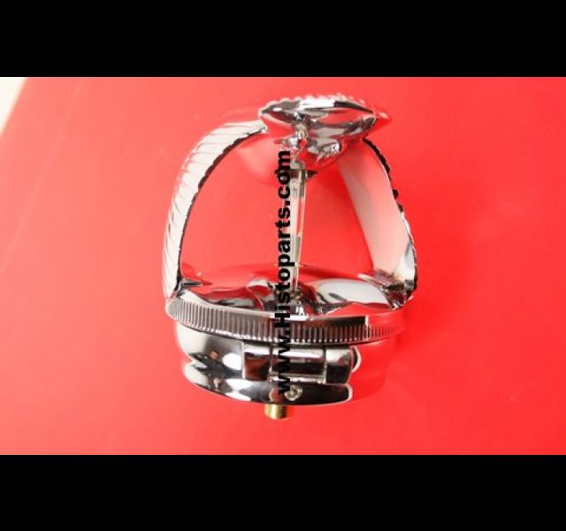 Radiateur dop met ornament en temperatuurmeter, A-Ford in detail