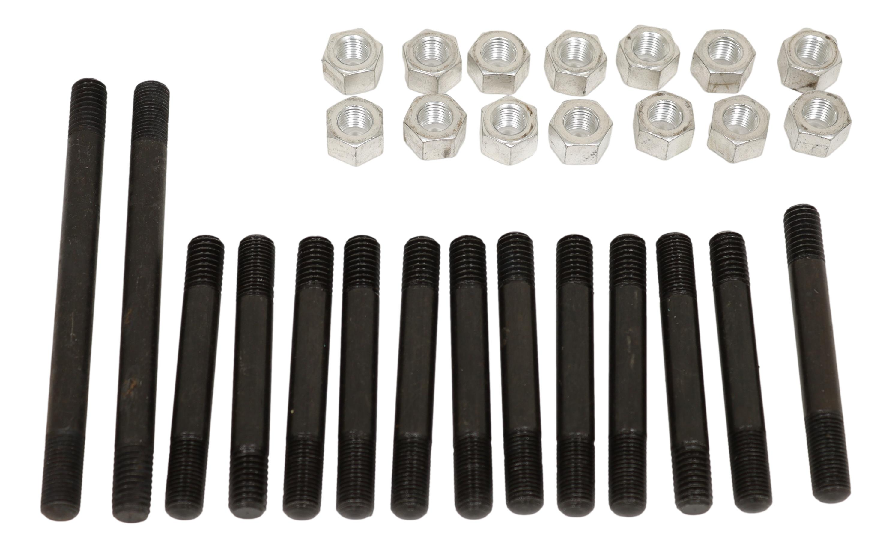 Cylinerhead nut and stud kit. A-Ford