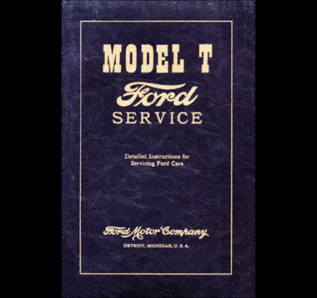 T-Ford service book