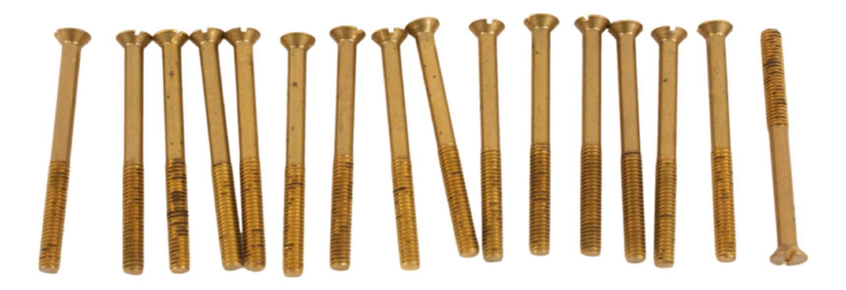 Brass magneto clamp srew kit ( 16pc). T-Ford
