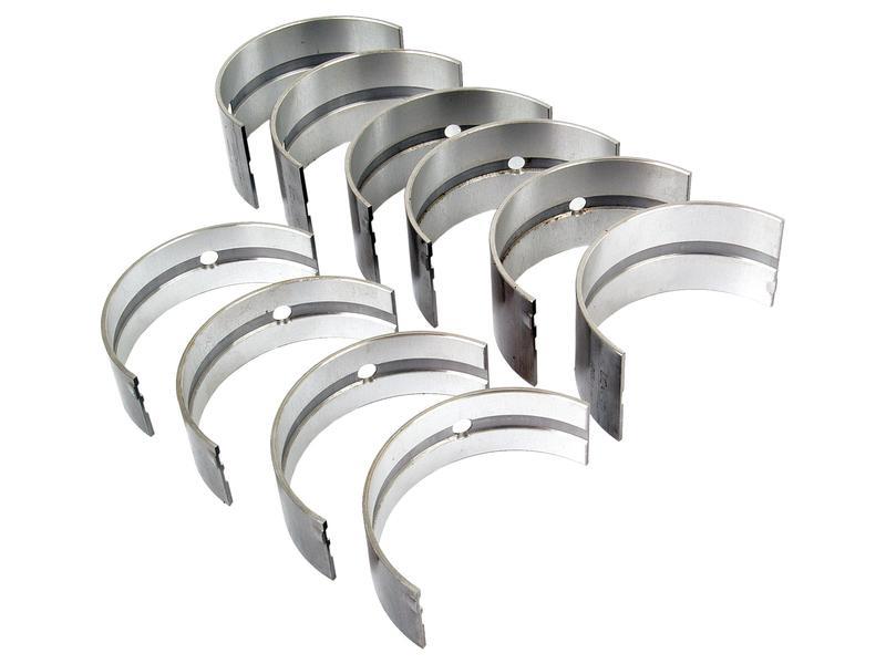 Main bearing set. 0.010" Nuffield