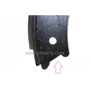 Brake Shoe Ford , Square End in detail