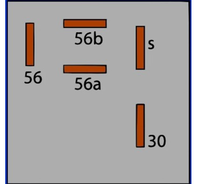 Lighting relay. International in detail