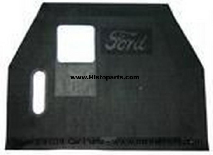 Front floor mat, T-Ford open cars