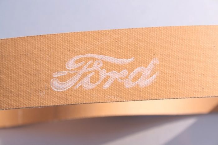 Leren platte ventilator riem zonder verbinding. T-Ford Histoparts