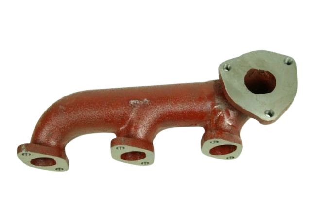 Engine exhaust manifold, David Brown 3 cylinders