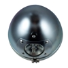 Koplamp 7" (180 mm) met vlak glas en verzinkte behuizing Histoparts