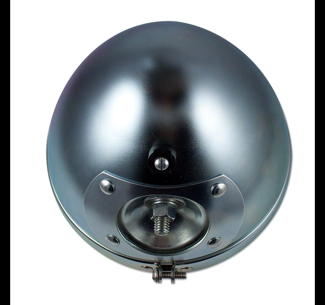 Koplamp 7" (180 mm) met vlak glas en verzinkte behuizing Histoparts