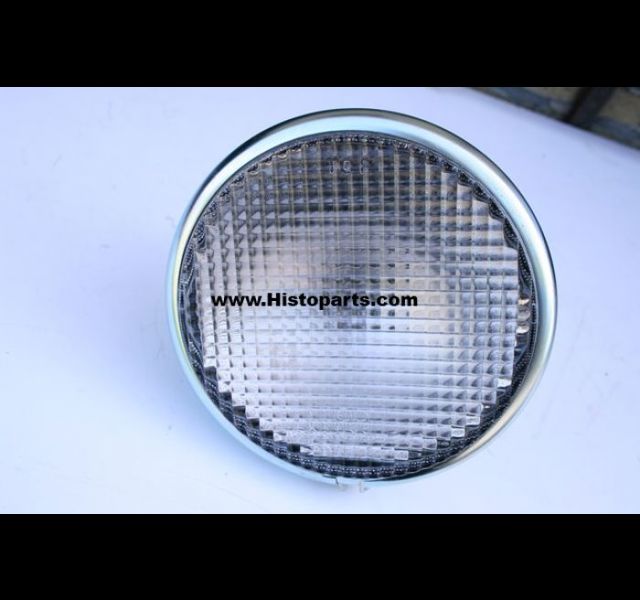 productfoto van Koplamp 7" (180 mm) met vlak glas en verzinkte behuizing