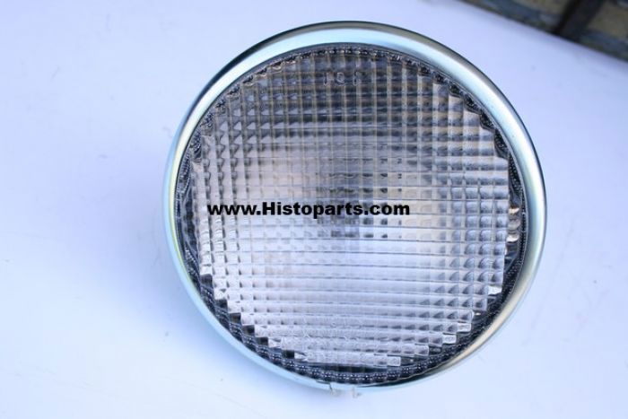 productphoto of Headlight, 7" (180 mm) with flat glass and zinc plated body